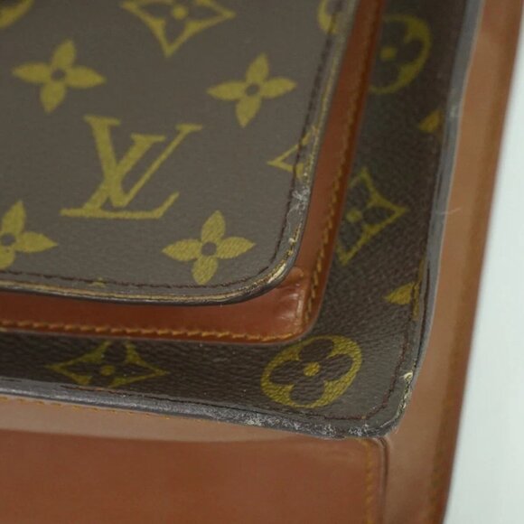 Louis Vuitton Monceau 28 M51185 Monogram Canvas 2way Shoulder Handbag Brown - Picture 7 of 10